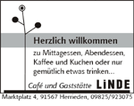 Caf&eacute; und Gastst&auml;tte Linde