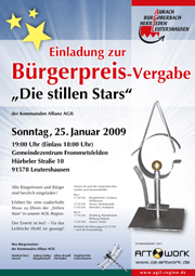 Bürgerpreis-Vergabe 2009